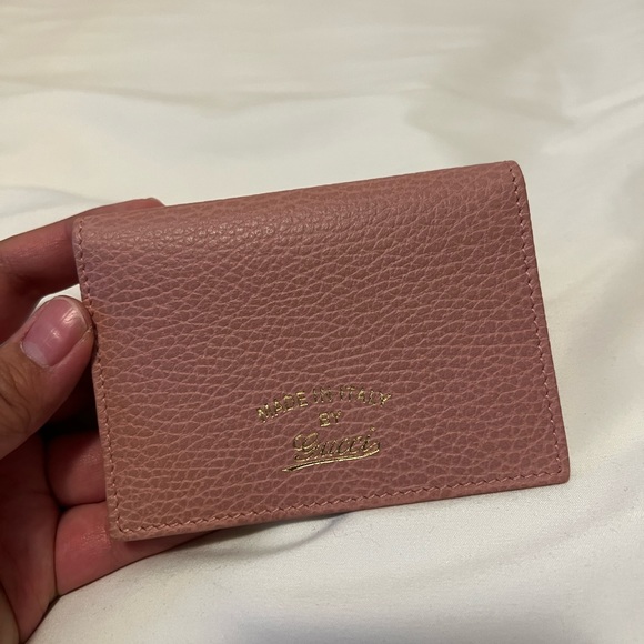 Gucci Card holder in old rose - Picture 3 of 10